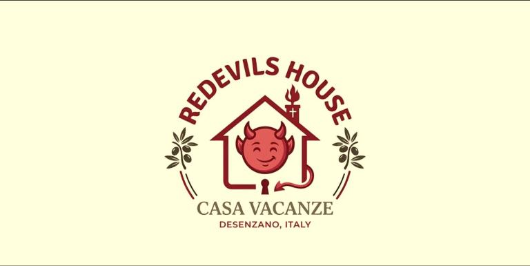 The Red Devils' House - With private garage - - B&B Desenzano del Garda
