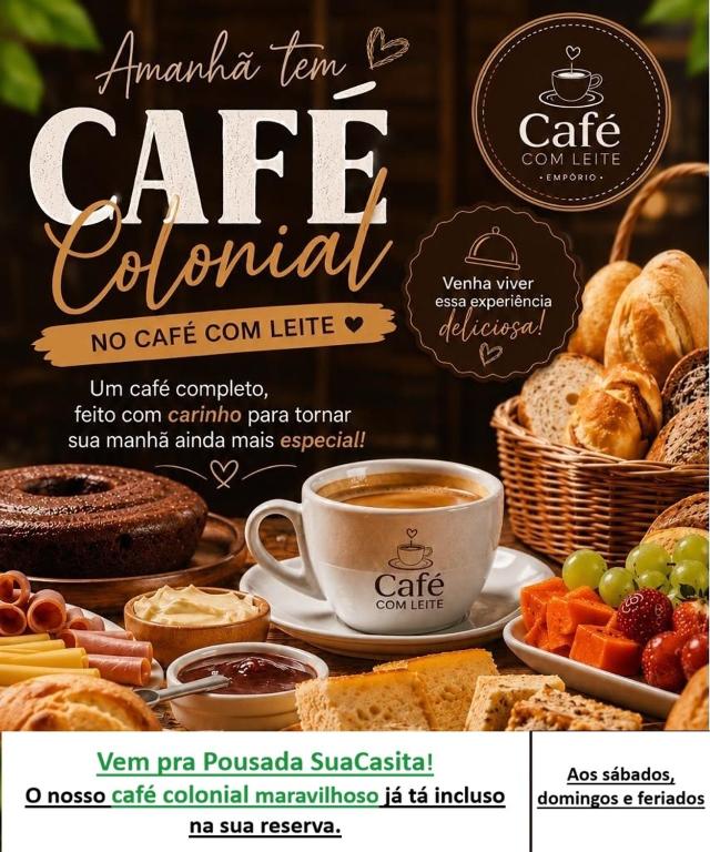 Suacasita com CAFE COLONIAL - Chambres d'hôtes Mairiporã