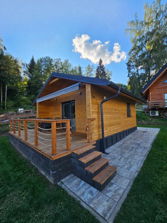 Chata s výhledem na jezero - B&B Jenišov