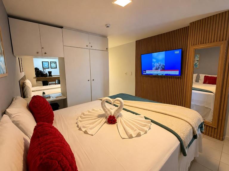 Flat Pé na Areia Tambaú Café da Manhã Opcional - B&B João Pessoa