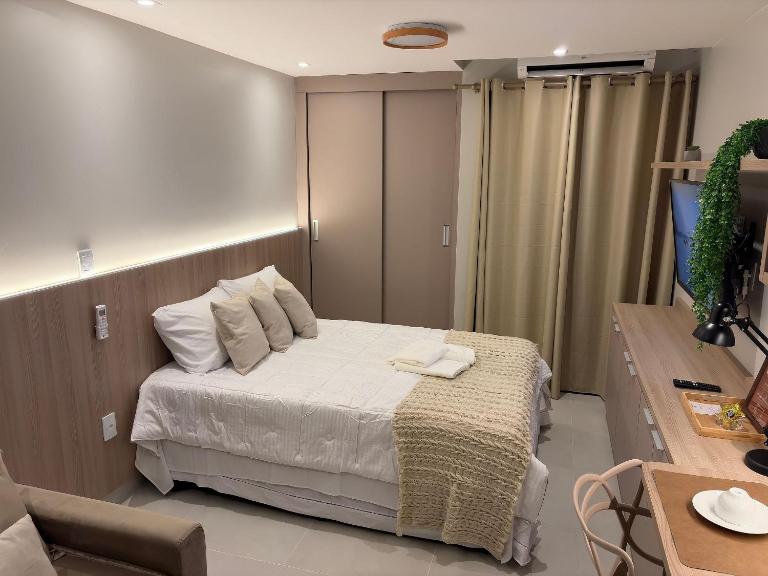AcolheBem 302 | Studio Novo e Aconchegante - Bed and Breakfast Volta Redonda