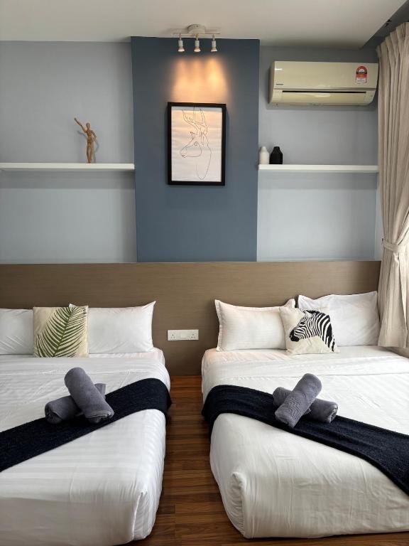 Le Maison Guesthouse Ipoh-Octagon 7 pax - city center - pool - B&B Ipoh