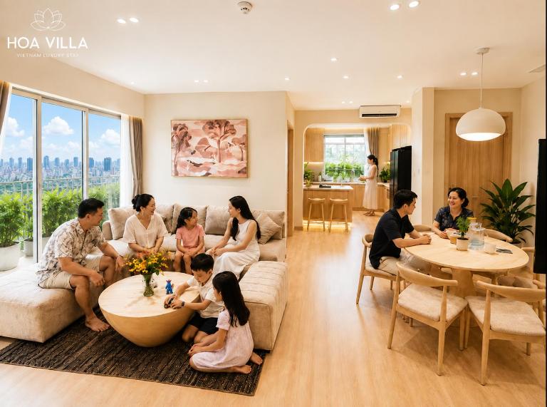 D1 Rooftop Villa, River - City Views, 3BR 2WC, 10 pax, H3 - B&B Ciudad Ho Chi Minh