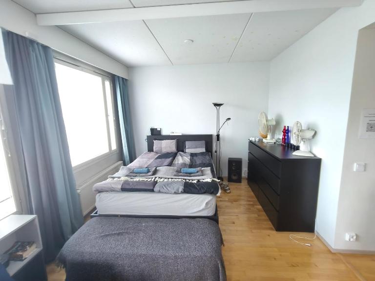 Yksiö järvinäköalalla, ilmainen parkki - B&B Jyväskylä