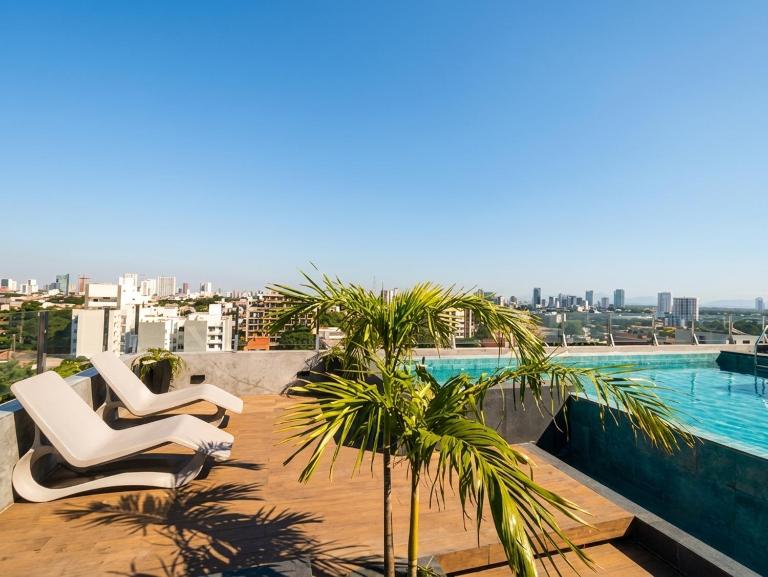 2N - Apartamento elegante con piscina a pocos pasos del centro comercial Brisas - Chambres d'hôtes Santa Cruz de la Sierra