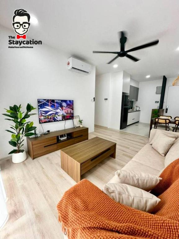 Staycation Homestay 89 Milano 8 Near Vivacity - B&B Kuching