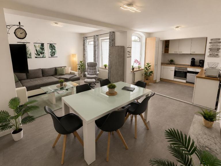 Große moderne Ferienwohnung, ruhige Innenstadtlage - Ferienwohnung Kassel