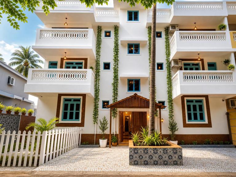 White Orchid holiday homes - Bed and Breakfast Canacona