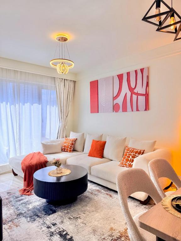 serene stays apartment with fully equipped gym , swimming pool ,private parking space and amazing scenic views - B&B Nairobi