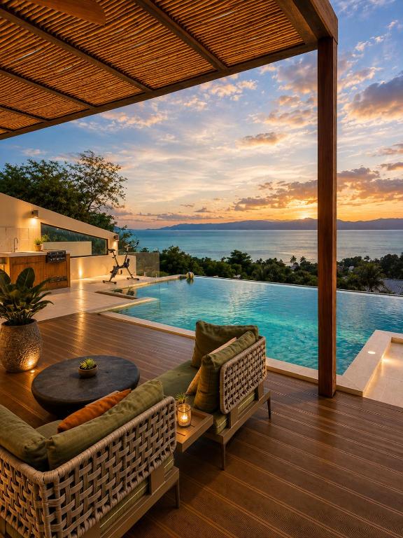 LaIa Sea View Villa - Koh Phangan - Ferienwohnung Ko Pha Ngan