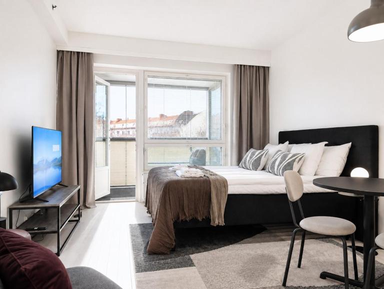Borg Areena - Stylish Studio Apt For 3 - B&B Tampere