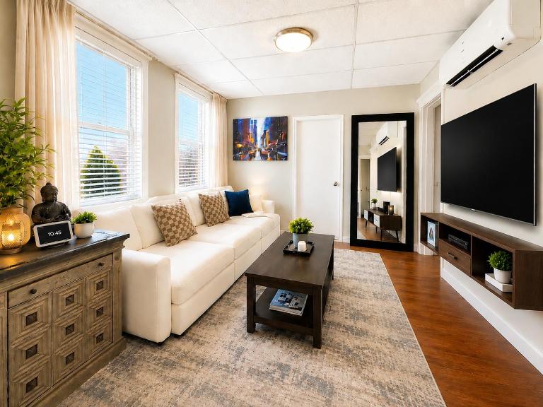 Modern 3 Bedroom Apartment, Sleeps 11, 20 min to Times Square - Bed and Breakfast West New York