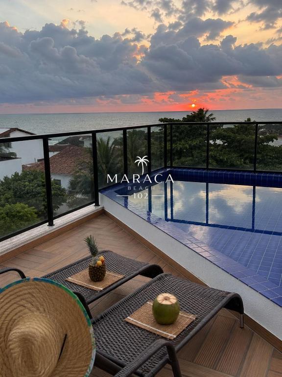 Maraca Beach 1 apt 102 - Ferienwohnung Porto de Galinhas