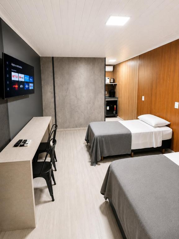 Loft Lux 8 Centro (Próximo a Igreja Matriz) - Chambres d'hôtes Chapecó