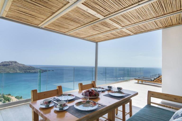 New seaview villa Venetsianiko with Private Pool & BBQ close to the beach - B&B Sellía