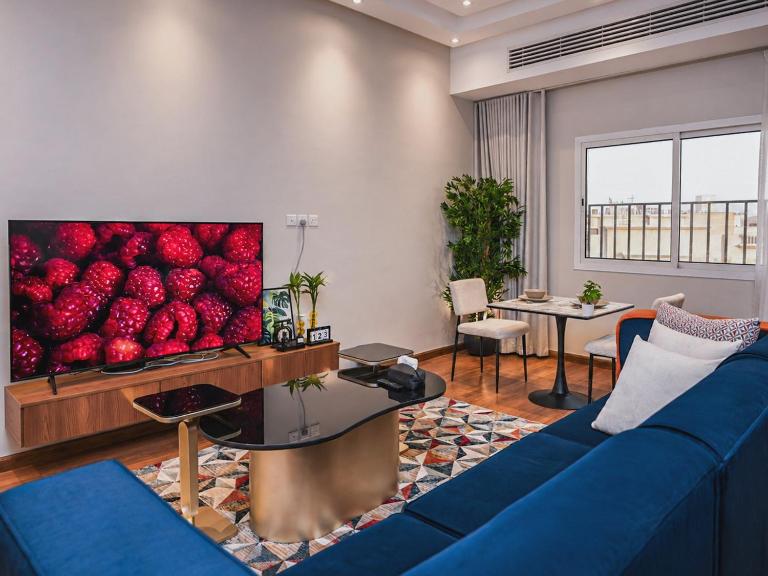 سويت الخبر بلو 1- إقامة فاخرة بدخول ذاتي - B&B Khobar