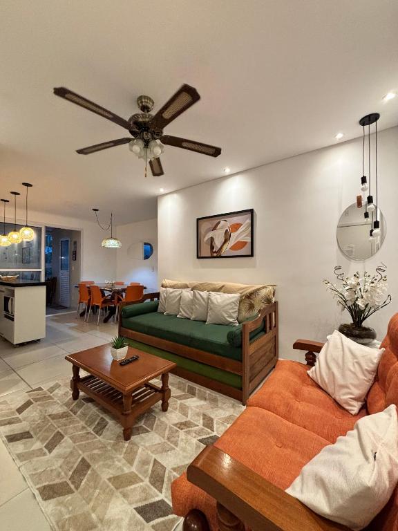 Apto novo, completo e super bem localizado - Chambres d'hôtes Ubatuba
