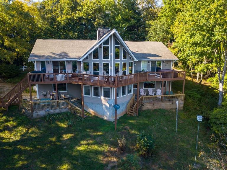 Bearadise Ridge-Firepit - B&B Blairsville