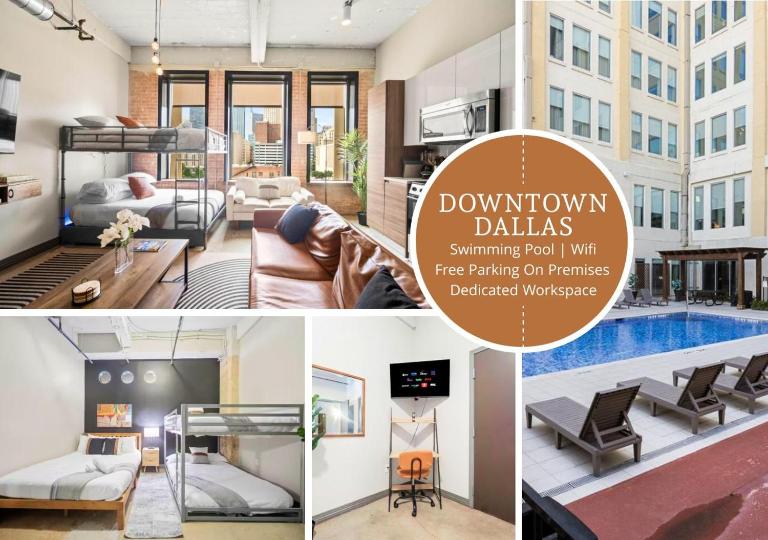 Stylish Dallas Stay with Pool, Gym & Valet Parking - B&B Dallas