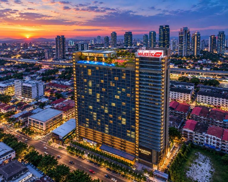 Majestic Residence square view KL - Bed and Breakfast Kuala Lumpur
