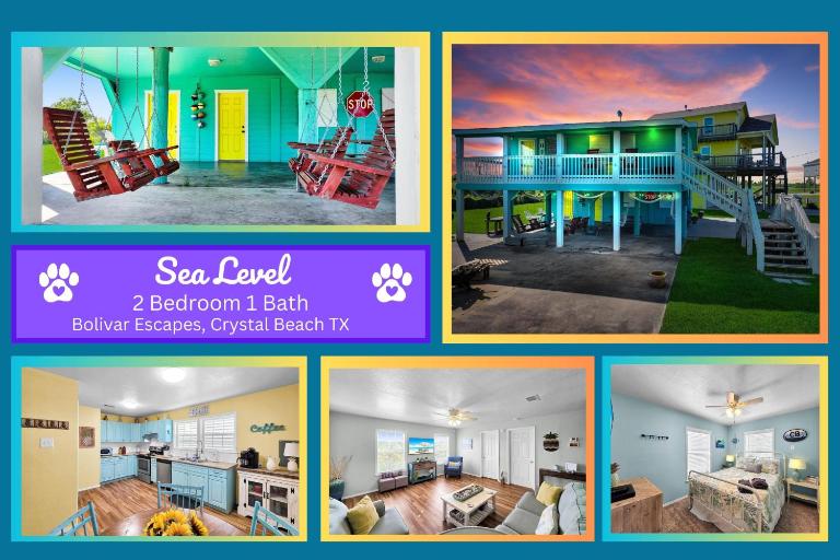 Sea Level home - Ferienwohnung Crystal Beach