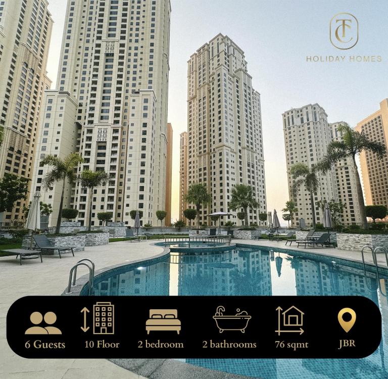 Modern 2-Bedroom Escape - B&B Dubai