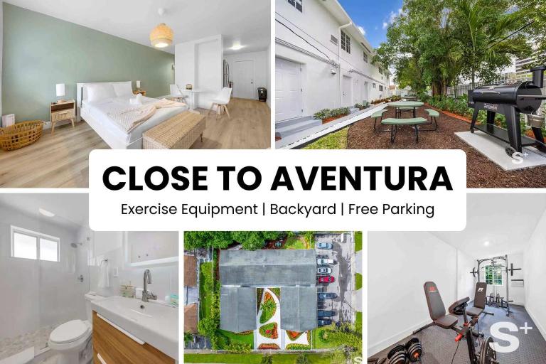 Modern Studio - Gym & Parking Close to Aventura - Chambres d'hôtes Miami