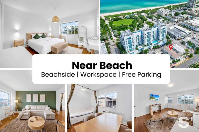 Modern 1-BD Apt - Free Parking - B&B Miami Beach
