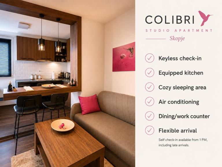 Colibri - B&B Skopje