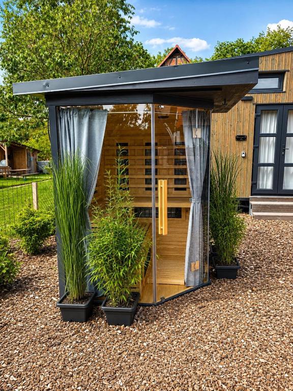 KE-Tiny Siedlung mit Sauna Haus Charlie - Ferienwohnung Oerlenbach