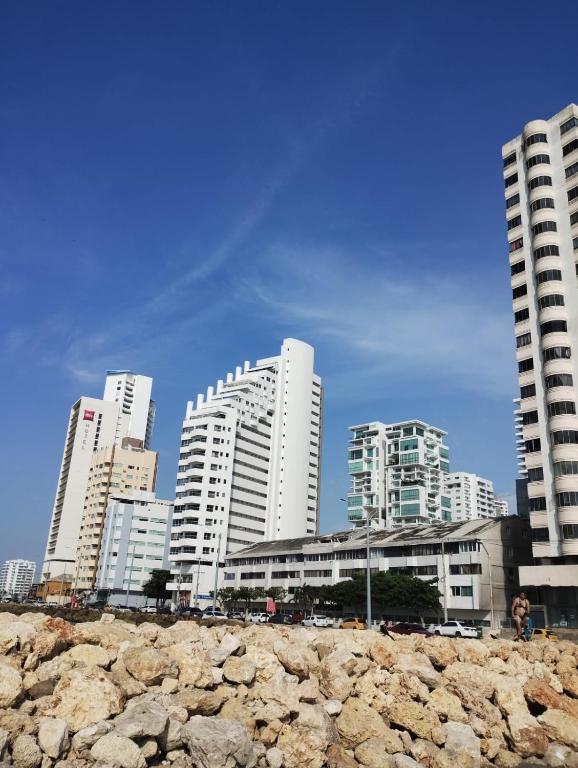 Apartamento Frente al Mar y Cerca al Centro Histórico - B&B Cartagena de Indias