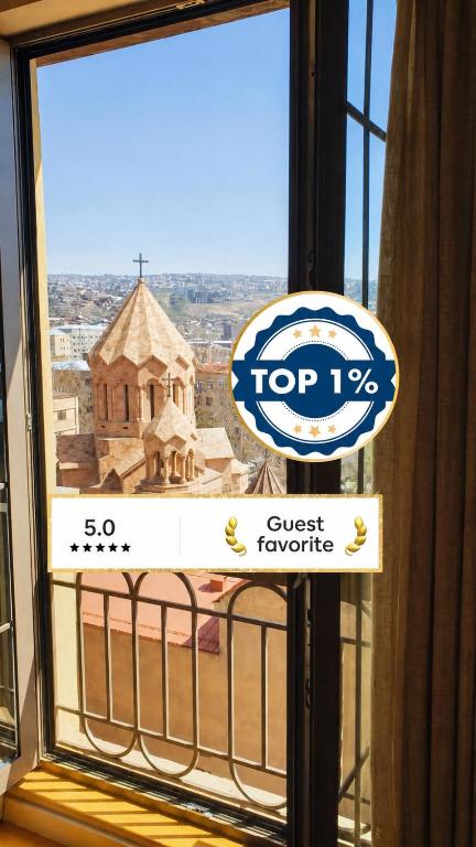 RARE FIND! UNBEATABLE LOCATION! FIVE STARs, SPARKLING APARTMENT IN THE HEART OF YEREVAN! - B&B Jerevan