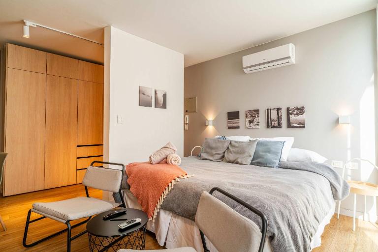 HOM l Wifi AirAcond Cultura Bohemio Lastarria - B&B Santiago