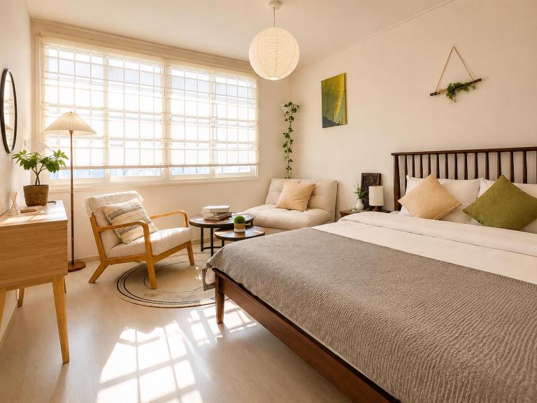 NEW SALE! Romantic Studio 5m to Metro - Hongdae Myeong Jongno DDM - B&B Seoul
