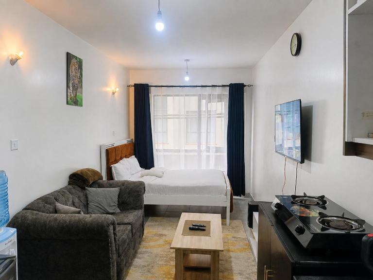 Legatus Cozy Studios 1a - Ongata Rongai Furnished Apartment - Bed and Breakfast Nairobi