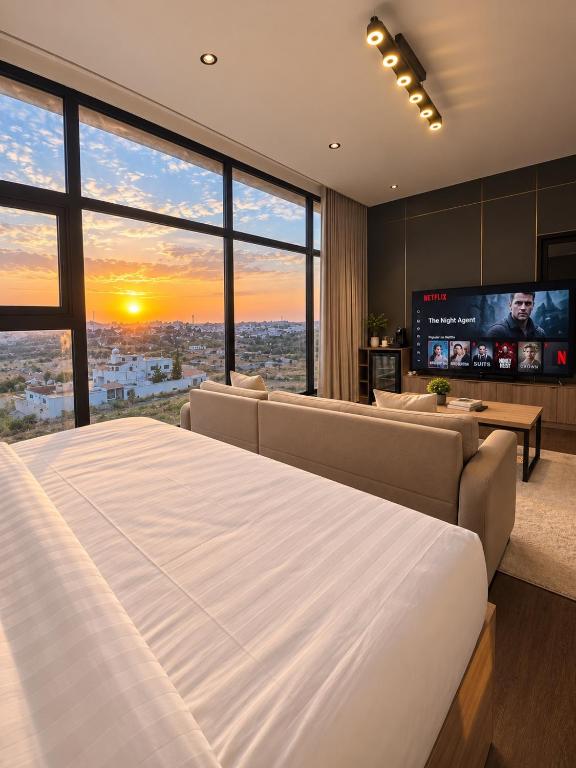 Abha Elite - Panoramic View Suite أبها ايليت-جناح باطلالة بانورامية - B&B Abhā