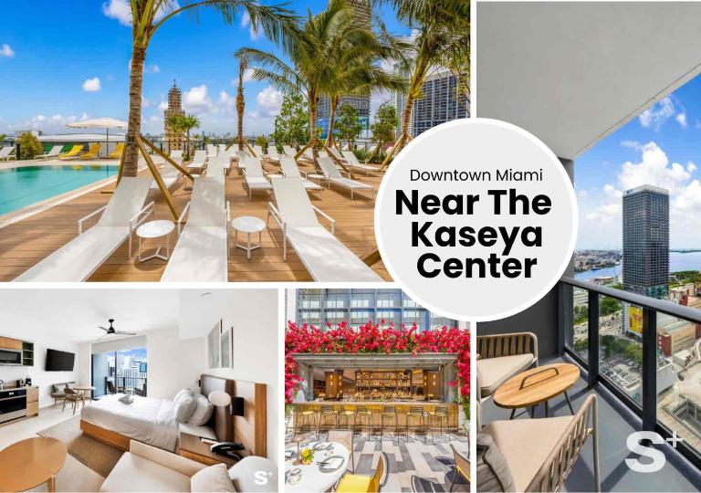 Luxurious Studio in DTW Miami with Stunning City Views - Chambres d'hôtes Miami