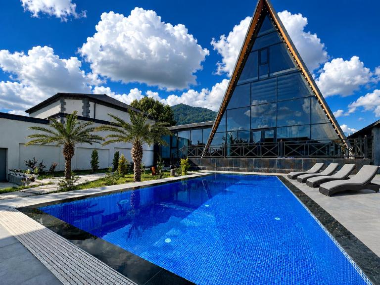 Qafqaz Vista Qala Chalet - Chambres d'hôtes Gabala