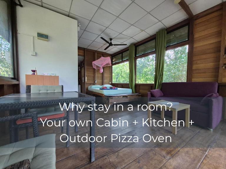Private Cabin and private Kitchen - Experience serenity, and beautiful nature - B&B Sigiriya