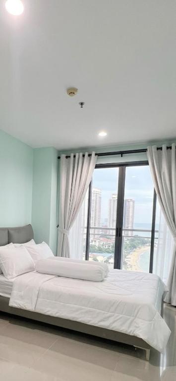 jomtien pattaya condo seaview room 33sqm - B&B Jomtien
