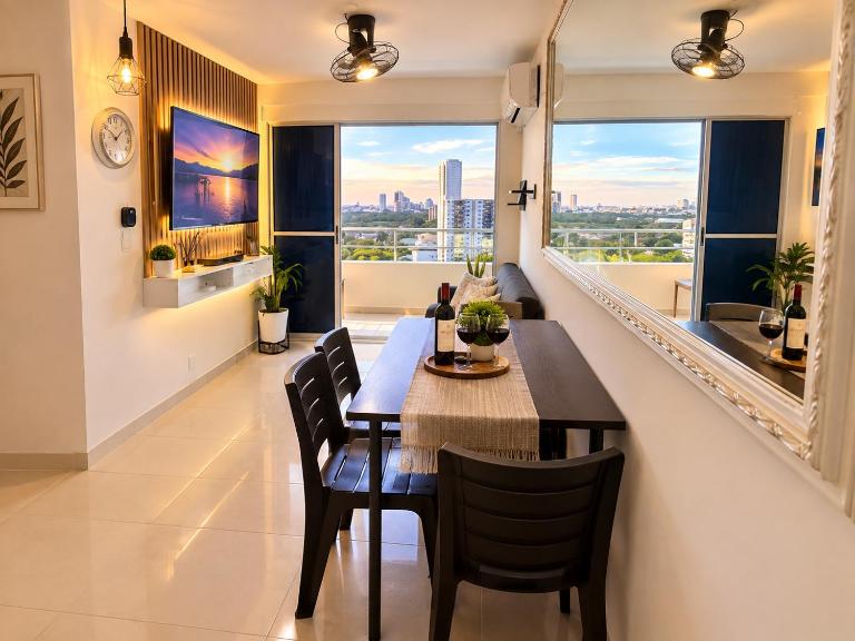 Apartamento con piscina cerca a la playa y aeropuerto! - Bed and Breakfast Cartagena