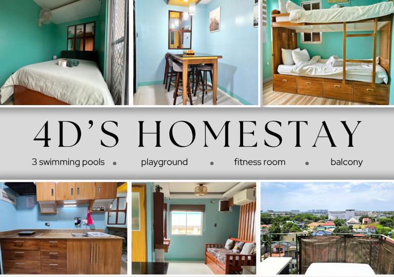 2BR Homey Staycation with Balcony in Parañaque for 4-6 - B&B Manila