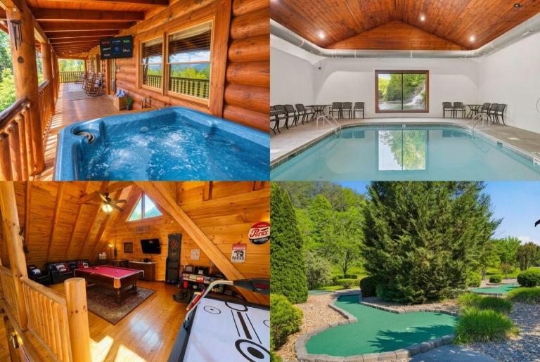 Pet-Friendly Cabin - Hot Tub - Game Room - Views - King Beds - B&B Sevierville