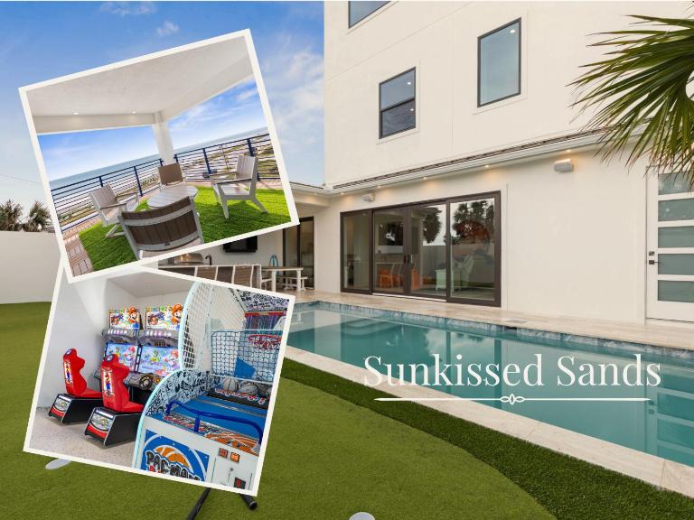 Flagler Beach Oceanfront Luxury | 5BR, Dog-Friendly, Sleeps 12 - B&B Flagler Beach