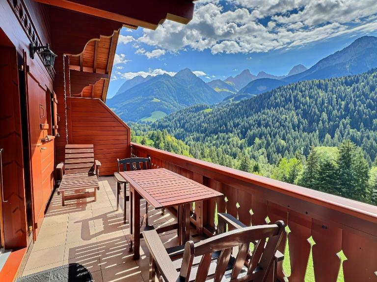 Appartement Sarine E5 - Ferienwohnung Château-d'Oex