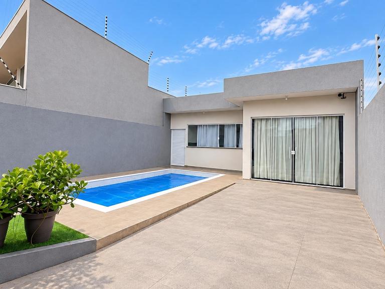 casa da piscina e churrasco - B&B Maringá