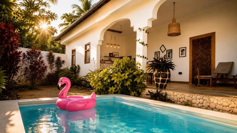 Oasis Paje -Entire Private Villa-Pool -Paje Beach - B&B Paje