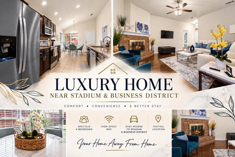 Luxury Home Near Stadium & Business District - B&B Midland