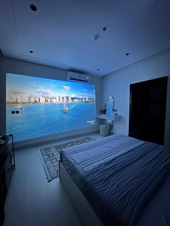 استوديو بسرير ماستر بعرض سينمائي بجوار مول الشبيلي 1 - Chambres d'hôtes Khobar