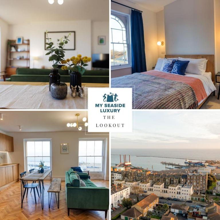 The Lookout - Stylish penthouse with sea views - Bed and Breakfast Kent
